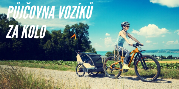 Půjčovna vozíků za kolo pro děti a psy - Jižní čechy.