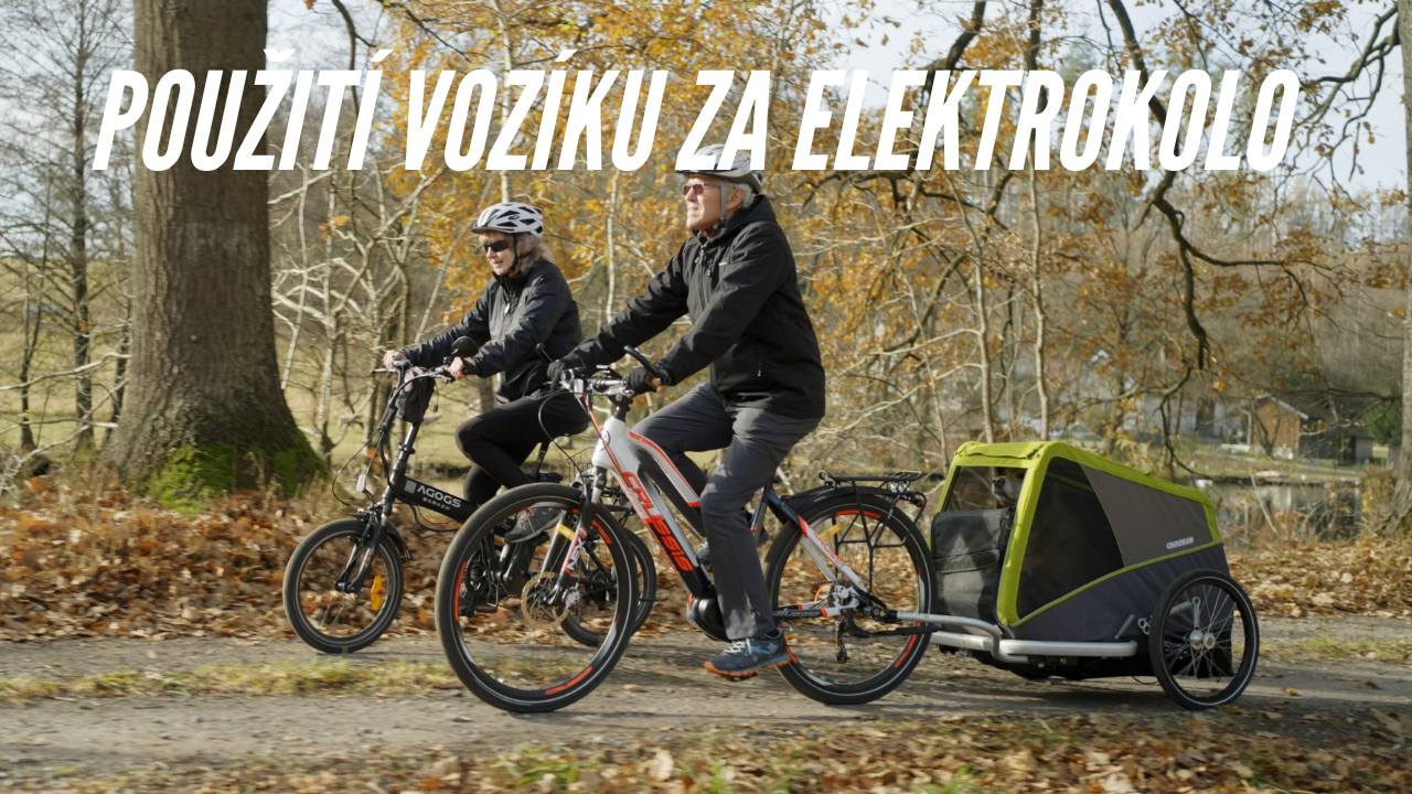 Použití cyklovozíku za elektrokolo