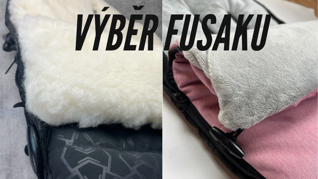 Jaký vybrat fusak pro děťátko do vozíku či kočárku?