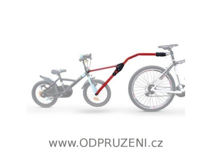 Tažná tyč za kolo Peruzzo Trail Angel ČERVENÁ "ROZBALENO"