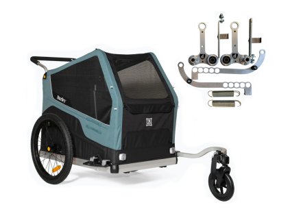 odpruzeny burley bark ranger XL psi vozik