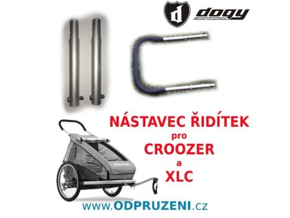 Nástavce řidítek pro vozíky CROOZER, XLC