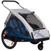 Odpružený cyklovozík XLC DUO blue 2016 - POUŽITÝ