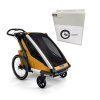 set sport thule single gold g3 dětský vozík pro 1 dítě