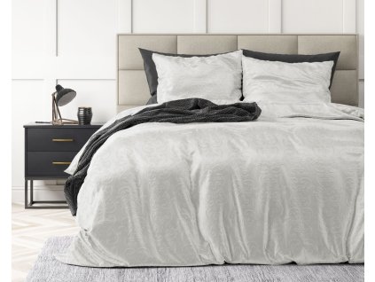 Reliéfny Velvet Sultan White 140x220,60x70cm