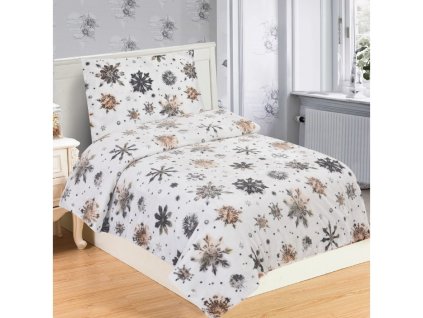 Obliečky mikroflís – Nord Flake 140x200, 70x90 cm