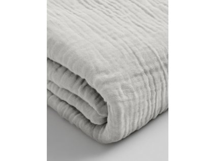 Mušelínové napínacie prestieradlo krémové