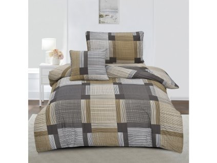 Mikrosaténové obliečky ERNESTO - 3dielne