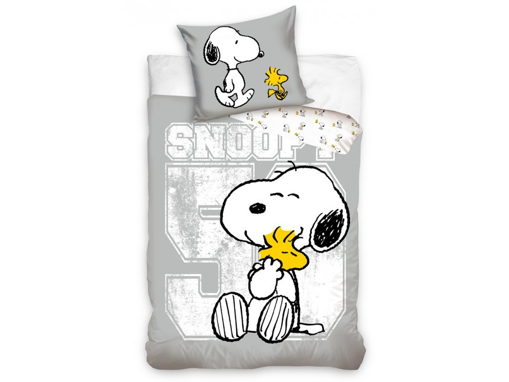 Detské obliečky Snoopy a Woodstock