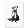 Plagát s motívom líšky Red Fox 50x70