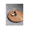 Akáciová okrúhla servírovacia doska – (Ø 45 cm, výška 3 cm)