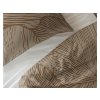 Bavlnené obliečky Jantárová béžová/hnedá 200x200/220 x 60x70cm