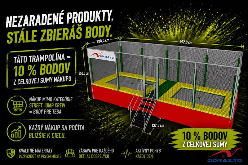 Program: cesta k výskoku = trampolína ako darček