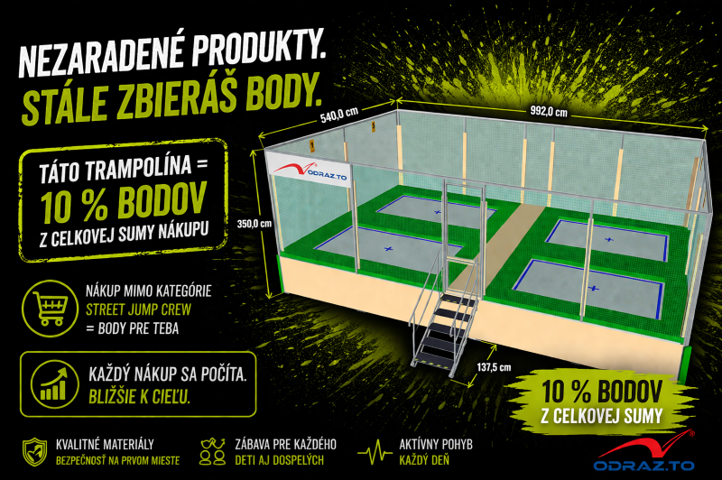 Program: cesta k výskoku = trampolína ako darček