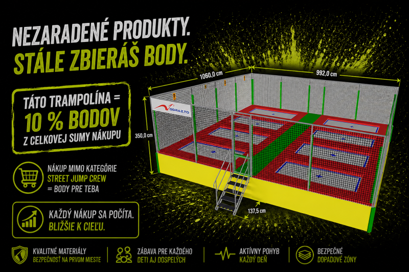 Program: cesta k výskoku = trampolína ako darček