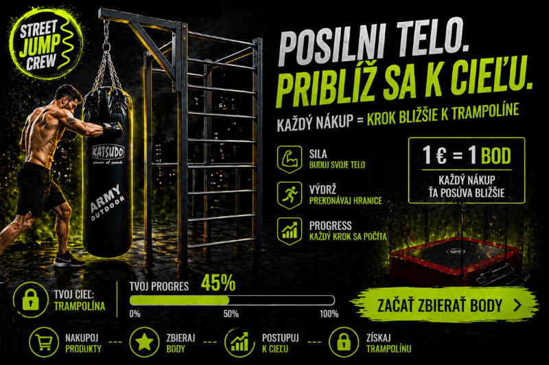 Program: cesta k výskoku = trampolína ako darček