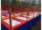 Outdoor trampoline park