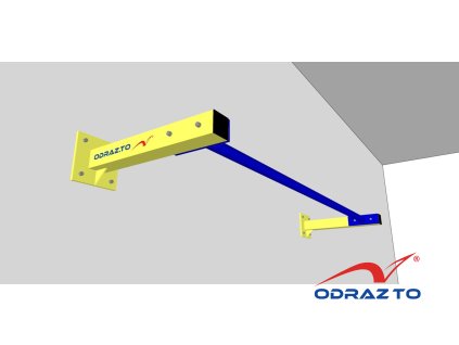 Hrazda na stenu a strop ODRAZTO 1