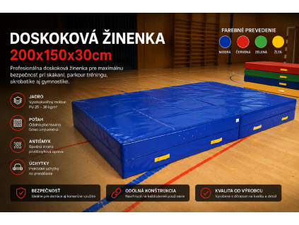 Doskokova zinenka 200x150x30cm