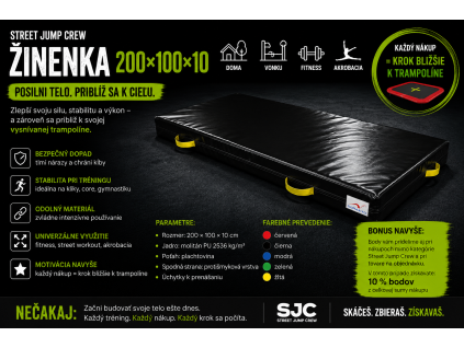 aZinenka 200x100x10cm