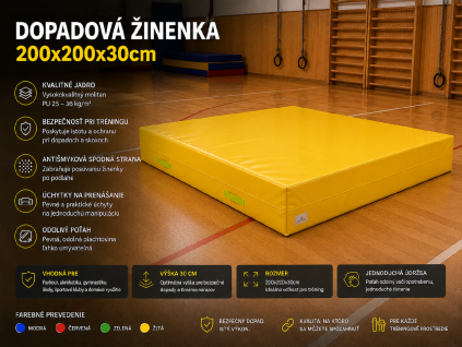 Dopadova zinenka 200x200x30cm