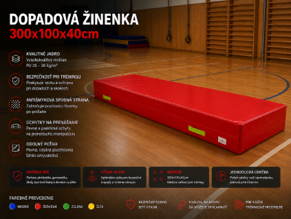 Dopadova zinenka 300x100x40cm