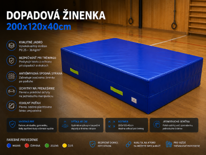 Dopadova zinenka 200x120x40cm