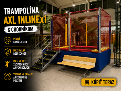 Trampolina AXL Ix1 s CHODNIKOM