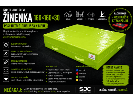 aZinenka 160x160x30cm