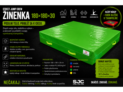 aZinenka 180x180x30cm