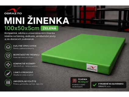 MINI ZINENKA ZELENA