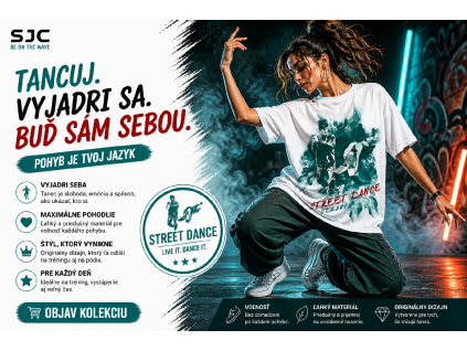 Tričko Baner STREET DANCE 1