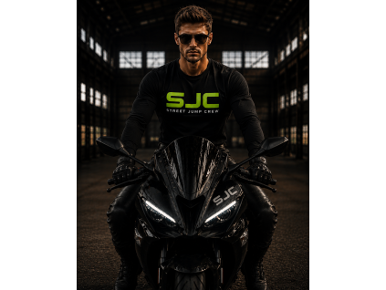SJC Tricko dlhy rukav motorkar