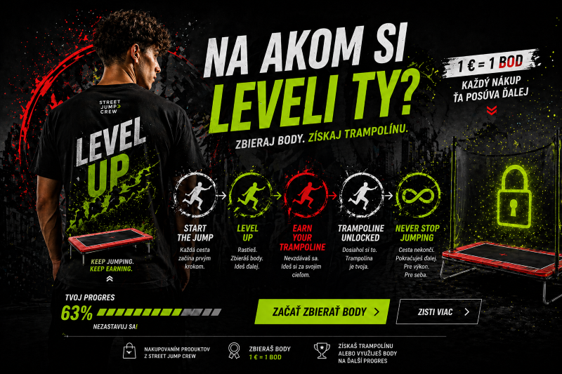 Program: cesta k výskoku = trampolína ako darček