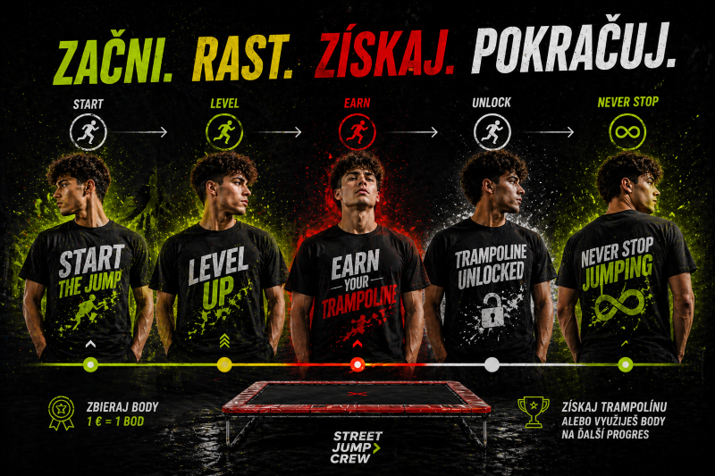 Program: cesta k výskoku = trampolína ako darček