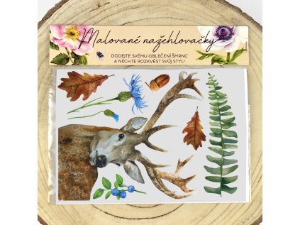 1938 4 odolne nazehlovacky na obleceni jelen