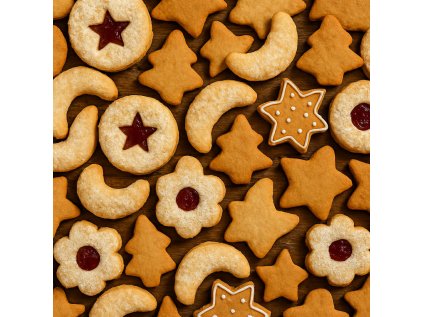 LINECKÉ MÁSLOVÉ těsto