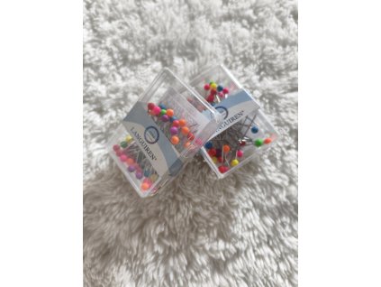 Špendlíky s neonovou hlavičkou