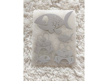 Žabka a rybka reflexní