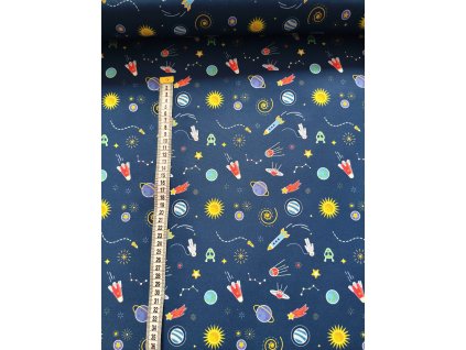 Zimní softshell Vesmír