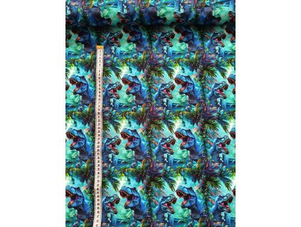 Zimní softshell Dinosauři