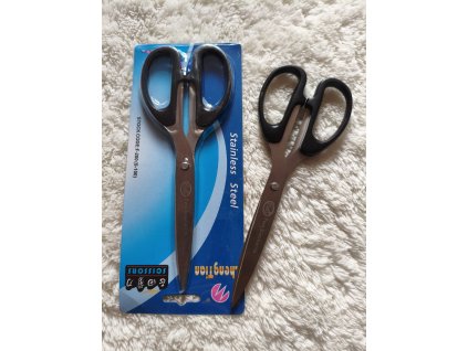 Nůžky černé 21 cm