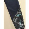 Softshellové kalhoty vel.122 navy/dinosaurus