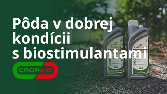 Pôda v dobrej kondícii s biostimulantami Cropaid