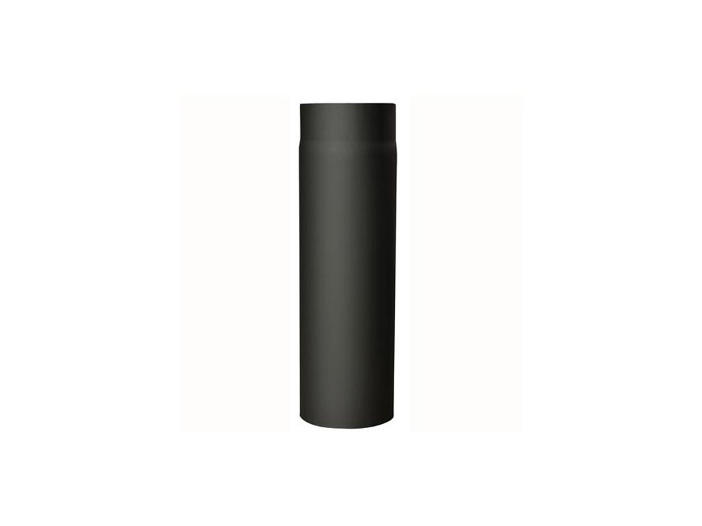 Roura kouřová 120 mm/500, t.1,5 mm, černá