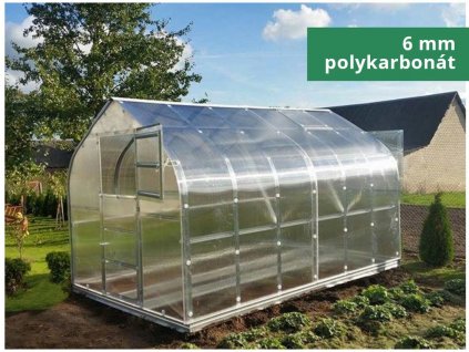 Záhradný skleník Gardentec STANDARD Profi (6 mm) 2 x 2,5 m