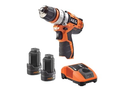 AKU vŕtací skrutkovač AEG BBS 12C2 LI-202C SET1