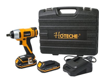 AKU rázový uťahovák HOTECHE 1/2", 180 Nm, 2400 ot./min., 20 V