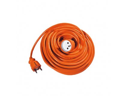 Predlžovací kábel 25 m, 3 x 1,0 mm, oranžový