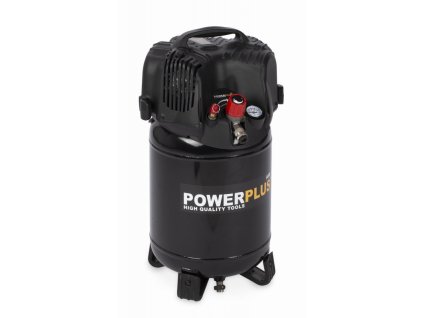 Kompresor POWEPLUS 1100W 24L + 7 ks prísl. bezolejový